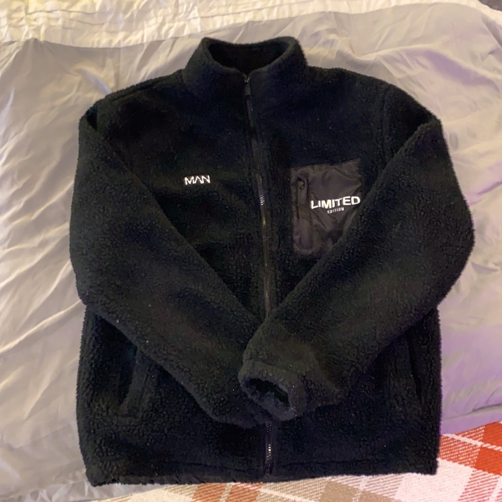 Winter Coat “Limited Edition Brand” from Boohooman